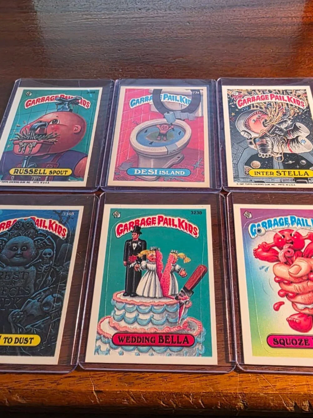 1987 GARBAGE PAIL KIDS TRADING CARDS LOT OF 47PCS